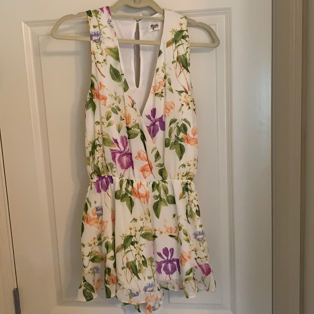 Show Me Your Mumu Floral Romper